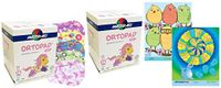 Ortopad® Bamboo 100-Pack for Girls, Adhesive Eye Patches, Medium Size, 2 Boxes and 2 Posters
