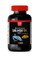 Brain Booster and Memory Enhancer - Wild Alaskan Salmon Oil 2000 - Wild Alaskan Salmon Oil softgels - 1 Bottle 90 Softgels