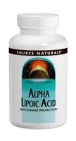Source Naturals Alpha Lipoic Acid 200 mg Supports Healthy Sugar Metabolism, Liver Function & Energy Generation - 60 Tablets