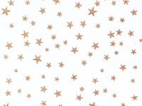 Pack Of 100, 3.5 X 2 X 7.5" Gold Stars Classic Print Cello Bags 1.2 Mil 1-1/2 Cups Made In USA