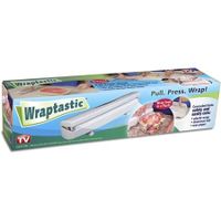 Plastic Wrap Cutter, Food Freshness Dispenser Preservative Film Unwinding Cutting Box Kitchen Accessories