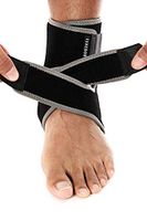 Exrebon Ankle Brace for Women & Men - Adjustable Ankle Support - Ankle Support Wrap with Side Stabilizers, Breathable Elastic Material for Arthritis, Pain Relief, Sprains, Sports Injuries and Recovery