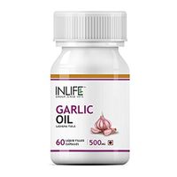 INLIFE Garlic Oil Capsule (60 Capsules in Bottle)