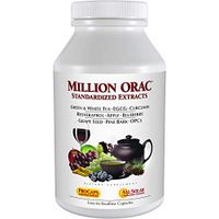 Andrew Lessman Million Orac 30 Capsules – Delivers Concentrated Standardized Plant-Based Extracts. Powerful Anti-Oxidants and Protective Compounds. Neutralizes Damaging Free-Radicals, No Additives