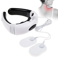 Back and Neck Massager Kneading Shiatsu Deep Tissue Trigger Point Manual Self Muscle Massage Use at Home, Office, and Car