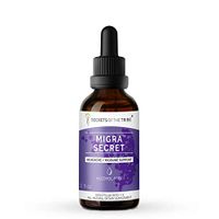 Secrets Of The Tribe - Migra Secret, Headache/Migraine Support, Herbal Supplement Blend Drops Alcohol-Free Liquid Extract (2 fl oz)
