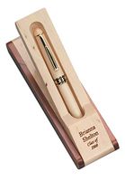 Engraved/Personalized Two Tone Flip Box Pen Gift Set | Sofia's Findings