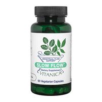 Vitanica Slow Flow, Menstrual Flow Support, Vegan/Vegetarian, 60 Capsules