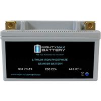 Mighty Max Battery YB12B-B2 Lithium Battery Replacement for Parts Unlimited RCB12B-B2 Brand Product