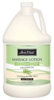 Bon Vital' Therapeutic Touch Massage Lotion Made with Olive Oil to Repair Dry Skin & Soothe Sore Muscles, Best Skin Therapy Lotion, Moisturizes Skin During Massages for Smooth, Soft Skin, 1 Gal Bottle