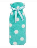 2016 Winter Classic Rubber Hot Water Bottle & Hand Warmer Bag 500 ML, Blue Dot