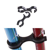 Cane Holder for Walker and Rolling Walker Rollators and Wheelchairs Snap-On Design Walking Cane Attachment for Walkers 2 PCS Black