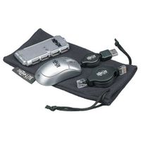 Tripp Lite PK3022ET Notebook/Laptop Peripheral Kit with Network Cable/Mouse/USB Hub