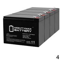 Mighty Max Battery ML10-12 - 12V 10AH Wheelchair Medical Mobility Battery - 4 Pack Brand Product
