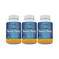 Nootropic Brain Function Booster Supplement - Enhance Memory, Mental Clarity, Energy, Focus, Concentration - Brain Support with St. John's Wort and Ginkgo Biloba - 3 Month Supply