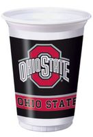 96 NCAA Ohio State University Buckeyes Drinking Tailgate Party Cups - 20 oz.