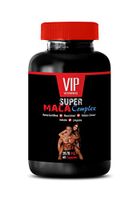 Male libido Enhancement Pills - Super MACA Complex - maca with Horny Goat Weed - 1 Bottle 60 Capsules