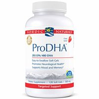 Nordic Naturals Prodha Fish Oil, 205 Mg Epa, 480 Mg Dha, 120 Count