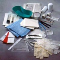 Debridement Deluxe Kit, with 4x4 Gauzes, 1 ea