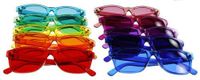 Classic Style Color Therapy Glasses - Set of 10