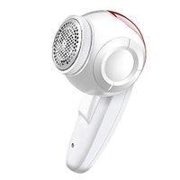 Jenify Lint Remover Clothes Fuzz Fabric Shaver Clothes Shaver Portable USB Rechargeable Cashmere Wool Couch Furniture,Red