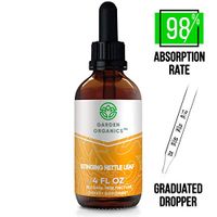 Garden Organics - Stinging Nettle Leaf Alcohol-Free Extract, Organic Stinging Nettle (Urtica Dioica) Dried Leaf (4 Fl Oz)