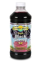 Dynamic Health 100% Pure Black Cherry Juice Concentrate | No Additives | Antioxidant | Urinary Tract & Joint Support | 16 Servings (Packaging Varies)