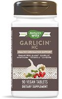 Nature's Way Garlicin HC Circulation Support SmartRelease Garlic / Hawthorn, Vitamin E, Cayenne, 90 Tablets