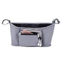 HNYG Wheelchair Bag with Removable Pocket, Universal Mobility Scooter Pouch, Durable Rollator and Walker Frame Storage Case, Wheelchair Bag (Grey)