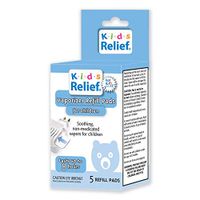 AromaHouse Aromatherapy Kids Relief Waterless Vaporizer Refill Pads with 5 Soothing Non-Medicated Menthol Eucalyptus Vapor Refill Pads