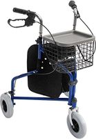 Accela 3 Wheeled Folding Rollator Rolling Walker