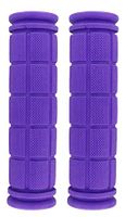 U-JOY Bike Handlebar Grips for Kids Girls Boys, Non-Slip Rubber Mushroom Bicycle Grips for Scooter Cruiser Seadoo Tricycle Wheel Chair Mountain Road Urban Foldable Bike MTB BMX (Purple)