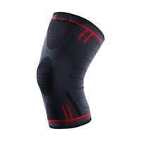 Genetic Los Angeles 1 pc Knee Pads Compression Keep Warm Patella Protector Support Elastic Sports Pad Volleyball Varicose Veins Sleeve Fitness Male Female (Gray Blue, M)