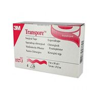 3M Health Care 1527-3 Surgical Tape, 3" x 10 yd. Tape, Clear (Pack of 40)
