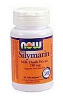 Now Foods Silymarin 150mg, 120 VCaps (Pack of 2)