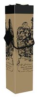 EndlessArtUS Montrachet Wine Gift Box, EZ Wine Caddy. Easy to Assemble and No Glue Required. (Code of Arms)