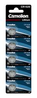 Camelion 5 X Cr1620 Lithium 3v Coin Cell Batteries Dl1620 Kcr1620
