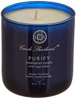 Carole Shashona Blue Purify Spirit and Style Meditation Candle