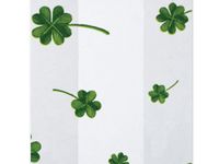 25ct. Lucky Shamrock Green Clover 4x2x9" Medium Cello Cellophane Treat Food Snack Bags ngKE -1479