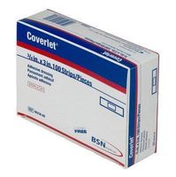 Bsn Dressing Adhesive 3/4x3in Strl Coverlet Strip 1200's