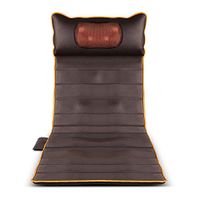 JUFU Cervical Massager Neck Waist Multi-Function Body Shoulder Back Vibration Electric Kneading Household Mattress + Time Switch + 15 Massage Head + Heating Function + 9-Speed Adjustment |