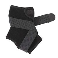 Phiten Titanium Ankle Brace, Black, Large