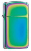 Personalized Slim Spectrum Zippo Lighter - Free Engraving