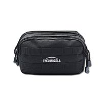 "Thermacell Mosquito Repeller Black MOLLE Carry Bag; Made from Durable Ballistic Nylon; 2 Zippered Compartments; Exterior MOD Snaps and MOLLE Straps for Carrying Repellers, Accessories and Outdoor Gear"