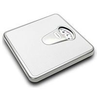 Mechanical Bathroom Scale/Mechanical Floor Scale/Spring Weight Scale/No Battery/Professional Analog Mechanical Dial/Fitness Weight Loss/Hotel/Black/White/Up to 120kg