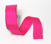Revogue Wired Edge Shocking Pink Ribbon 1 1/2" or #9 - 15 Yards