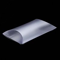 Vlovelife Matte Pvc Pillow Favor Gift Box Wedding Party Favour Anti-Scratch Gift Candy Box Pack Of 100