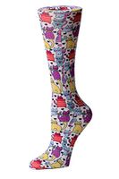 Cutieful Therapeutic Graduated 8-15 mmHg Compression Socks - Felines