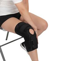 Bariatric Open Patella Plus Size Hinged Knee Brace for Men and Women - Supports Meniscus Tears, Arthritis Joint Pain, Ligament Injuries & Sprains - 2XL