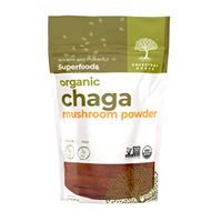 Ancestral Roots Organic Chaga Mushroom Powder - 100% Pure, USDA Certified Organic Chaga Mushroom Powder – 4oz